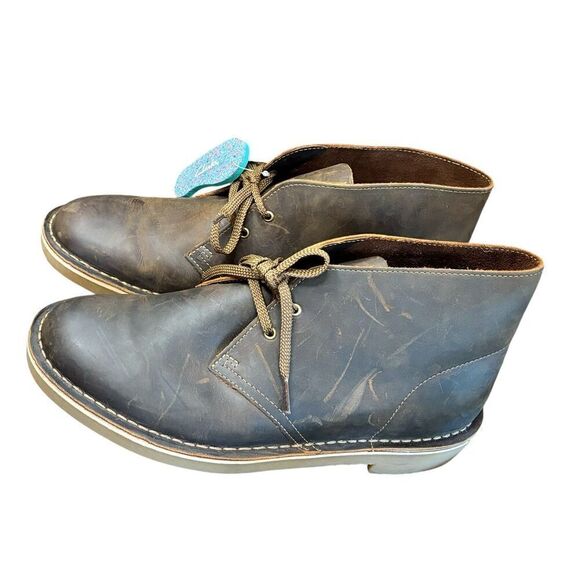 Clarks Men\'s Bushacre 2 Chukka Boot in Dark Brown NWT Size 10 1/2 main image 5